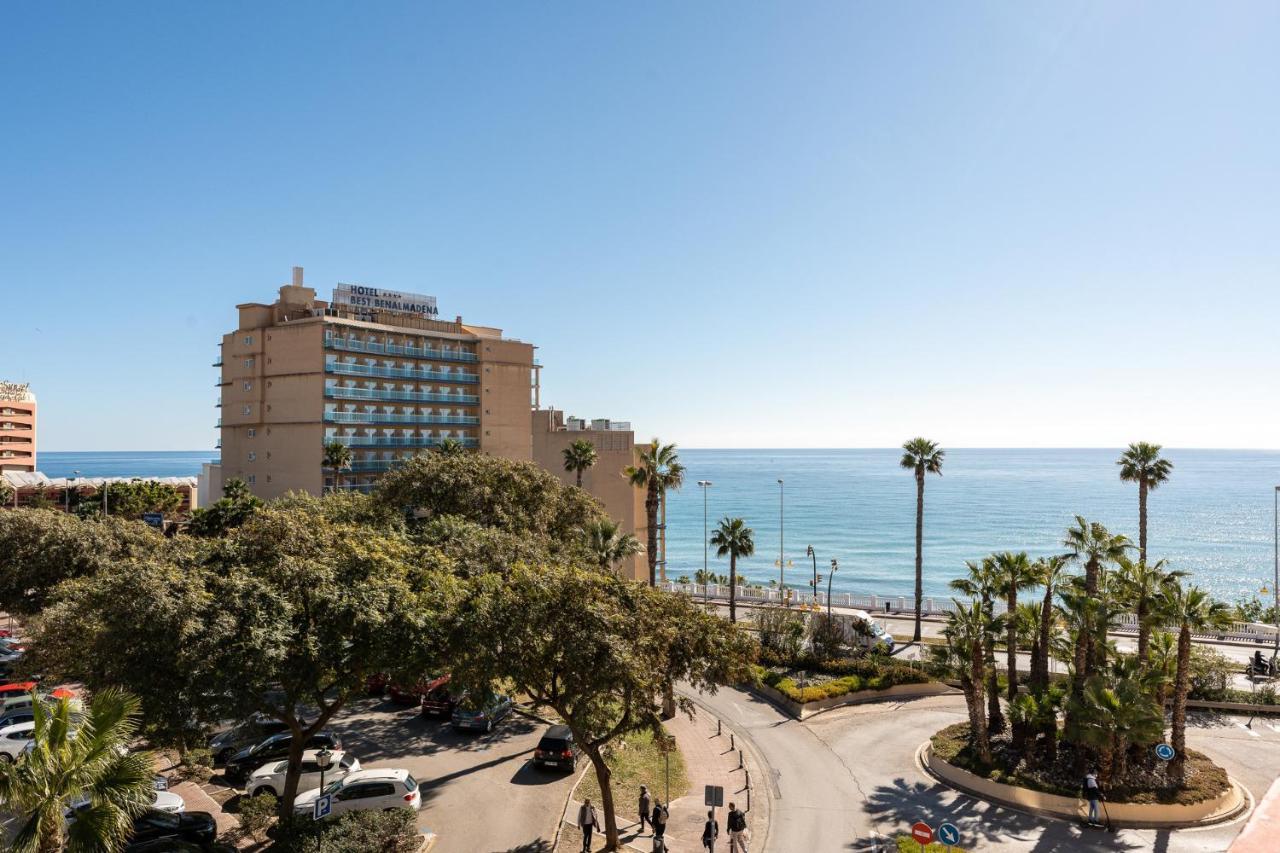 Benalmadena Beachfront Retreat Big Balcony And City Sea Views Apartment Luaran gambar